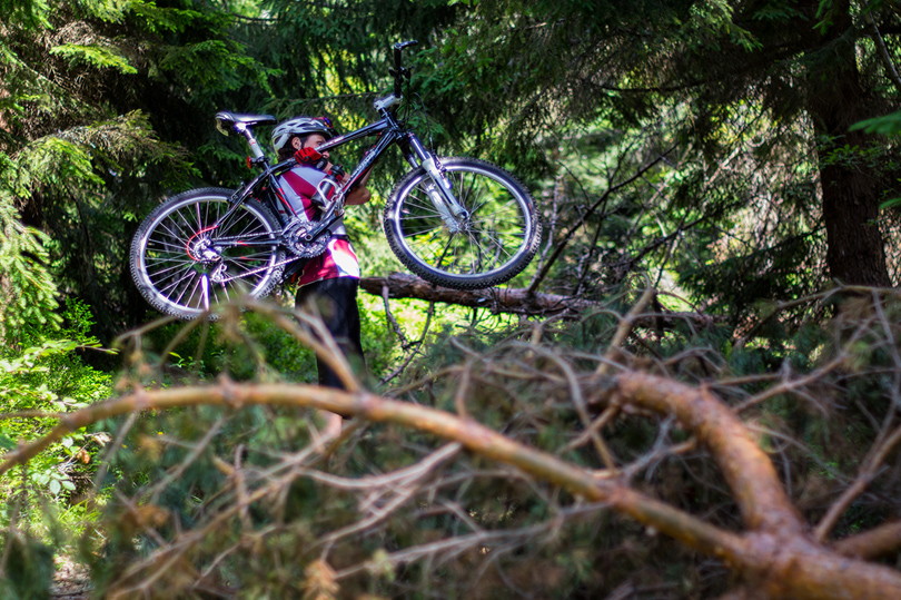 Rowerem po górach - przewodnik rowerowy 2019 Beskid Sądecki na rowerze