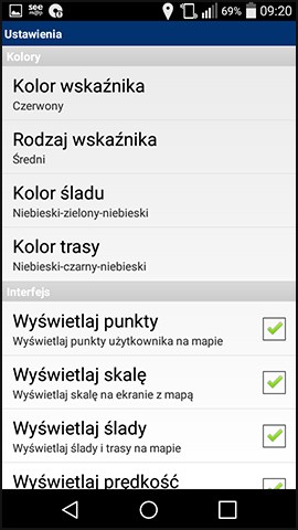 SeeMAP aplikacja turystyczna GPS na telefon www.rowerempogorach.pl