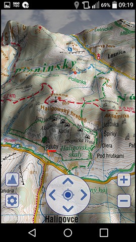 SeeMAP mapa turystyczna 3D Beskid Sdecki