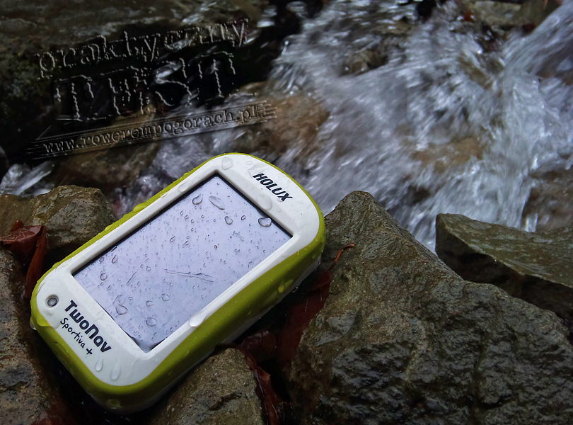 nawigacja GPS na rower - TwoNaw Sportiva Plus - odporno na wod
