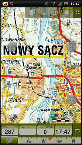 TwoNav, mapa turystyczna, Compass, Beskid Sdecki, Pogrze Ronowskie - www.rowerempogorach.pl