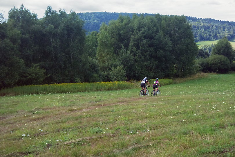wycieczka rowerowa - w Beskid Niski - jezioro Klimkówka - Uście Gorlickie na rowerze MTB - www.rowerempogorach.pl